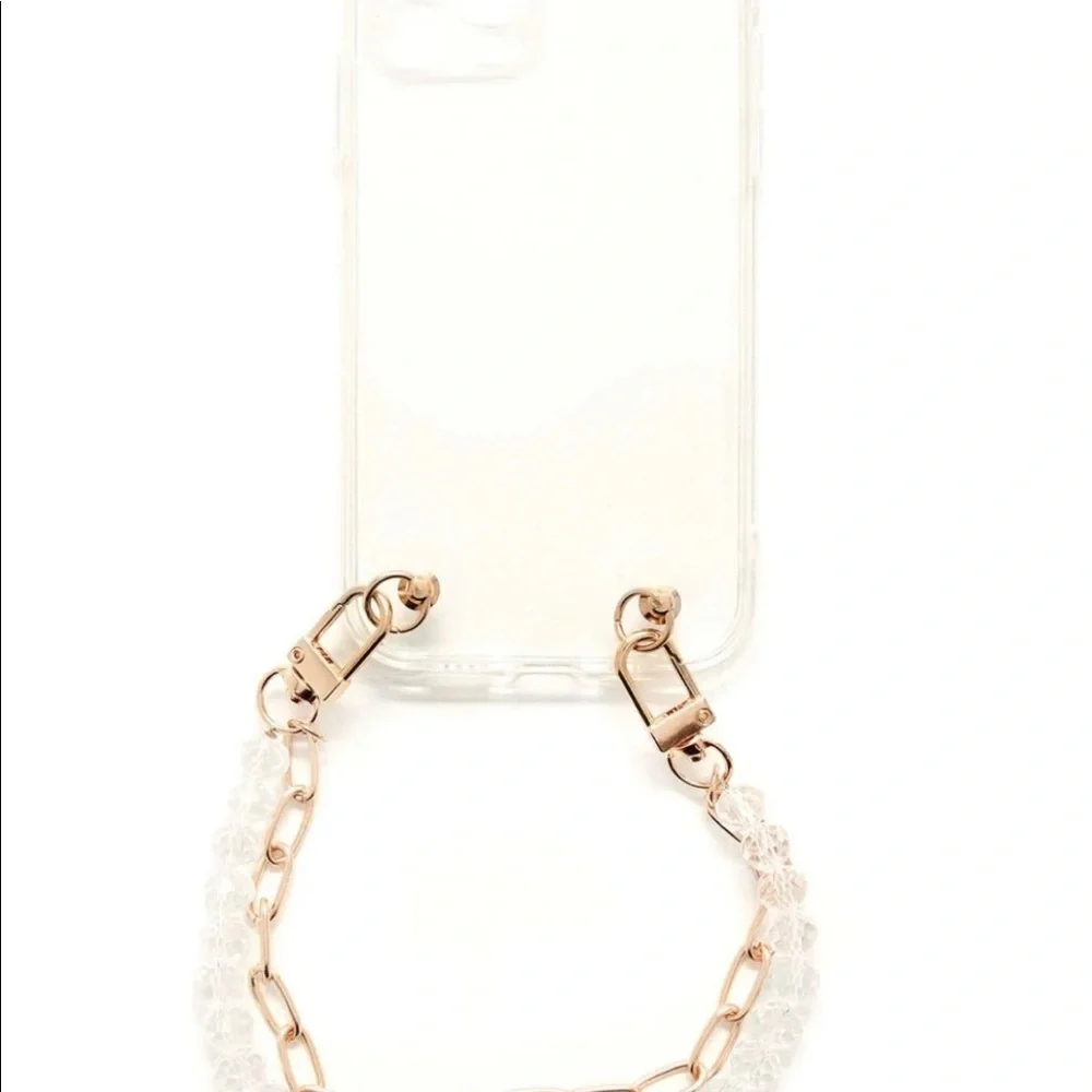 iPhone 12 Pro Chain & Beaded Handle Case